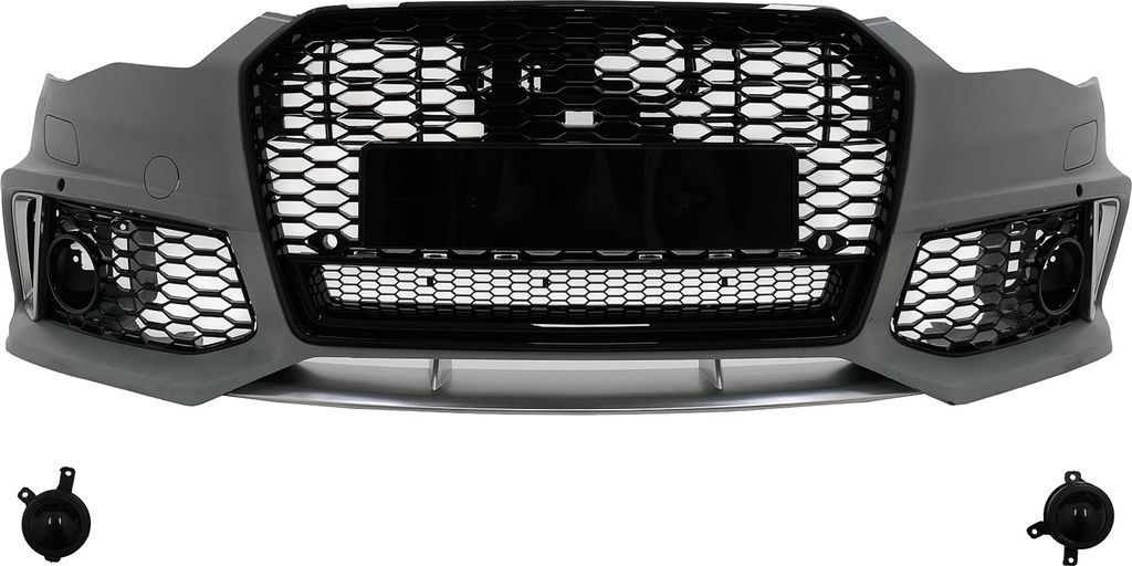 Paraurti per Audi A6 C7 4G MOPF 2015-2018 RS6 Look Con Immagine del prodotto 