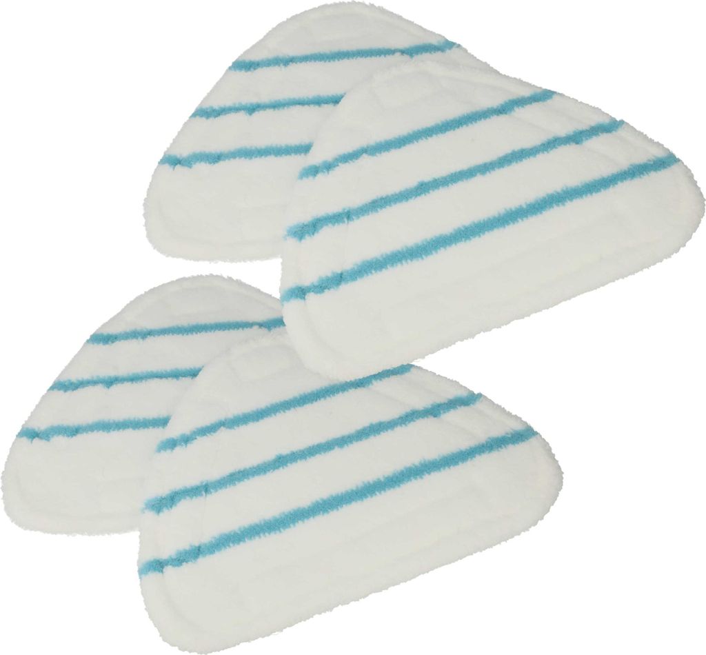 vhbw 4x Wischbezug kompatibel mit Clean Maxx Dampfreiniger Produktbild 