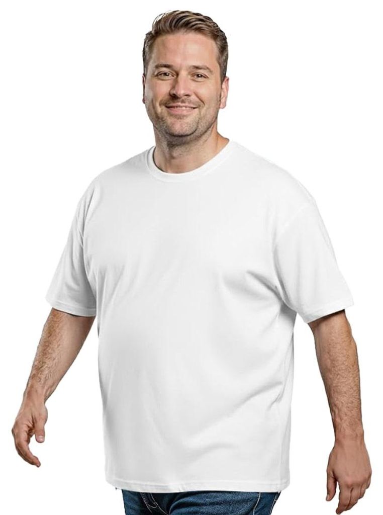 Logostar - Basic T-Shirt - Übergrößen bis 15XL - White / M