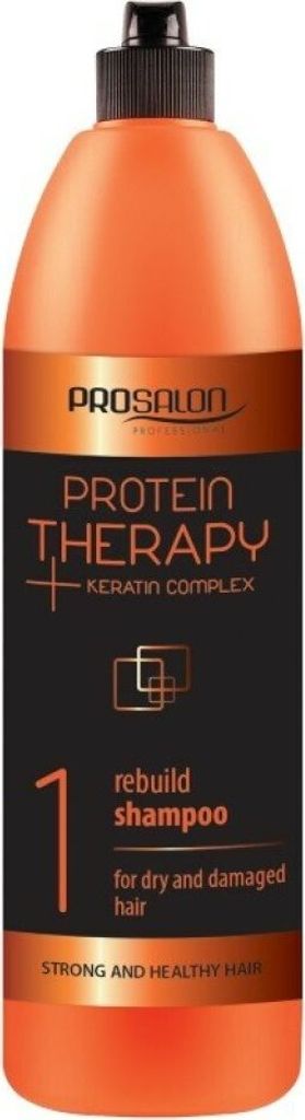 CHANTAL Prosalon Protein Therapy Keratin Complex 1 Shampoo für trockenes und geschädigtes Haar Restorative Shampoo Creatine & Aloe Vera Extract 1...