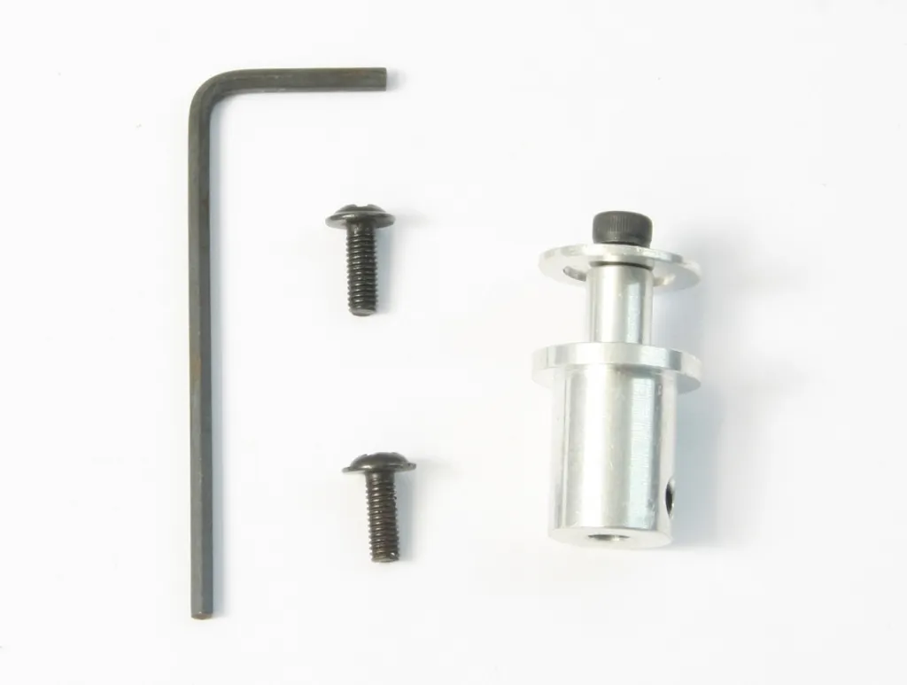 Support d'hélice Jamara avec vis 3mm pour moteurs d'avions RC Brushless