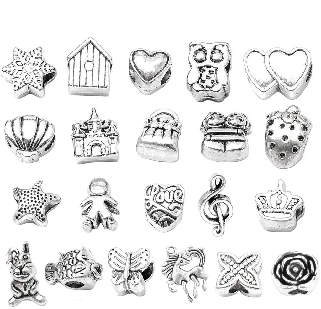 WEVOL Bastelset Für Mädchen - Schmuck Selbst Gestalten Mit Charm-Armbändern | Kreativset Für Kinder 6-13 Jahre