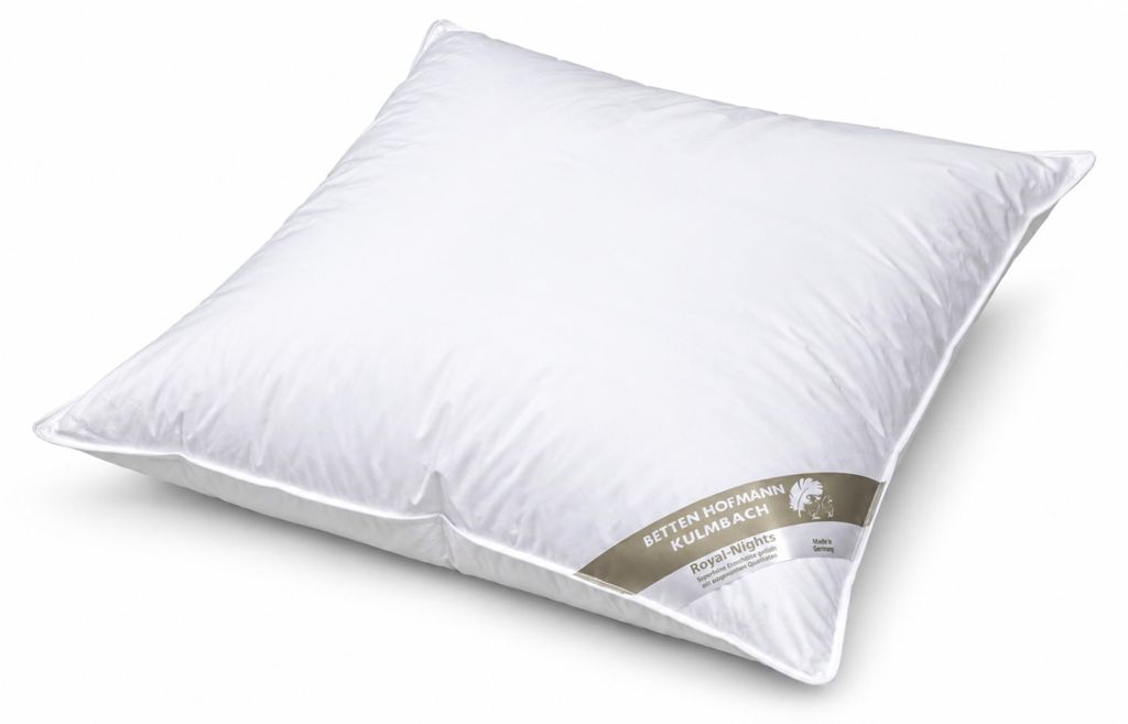 Betten Hofmann Daunenkissen Kopfkissen 80x80 cm 450g Daunen Produktbild 
