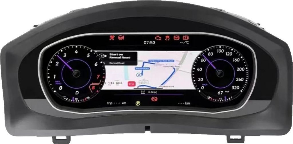 Digitales Dashboard-Cluster, kompatibel mit Scirocco Produktbild 