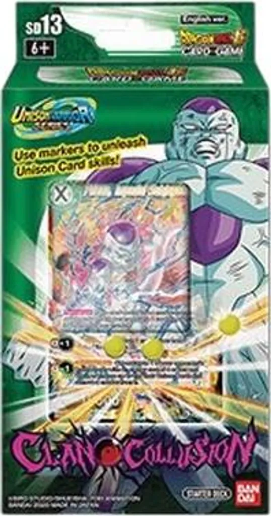 Dragon Ball Super Clan Collusion Starter Deck avec Cartes Brillantes