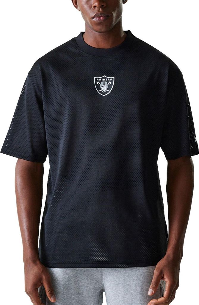 New Era Mesh Jersey Oversized Shirt - Las Vegas Raiders - M