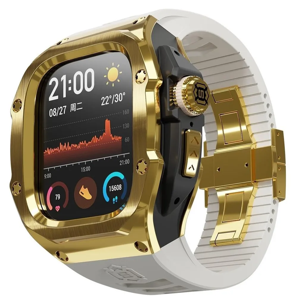 Custodia Rugged Metallo e Cinturino Apple Watch Ultra 2 49mm Sport