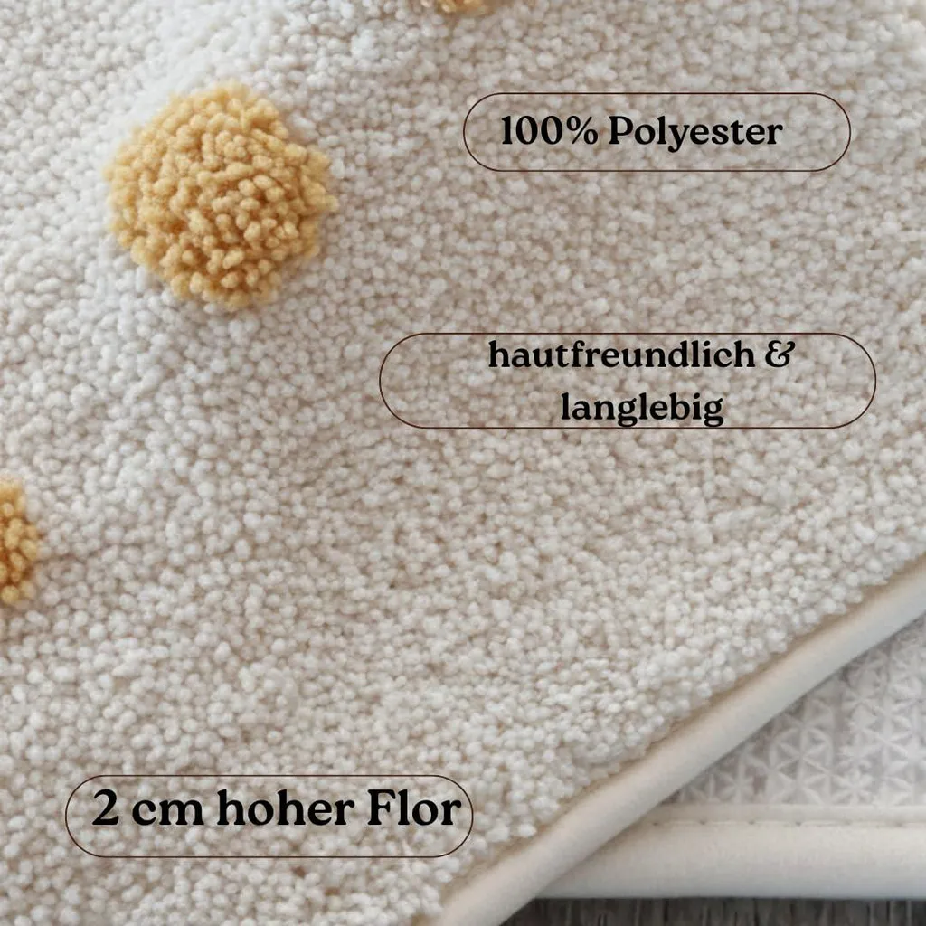 Tapis de salle de bain absorbant et lavable en microfibre douce - 2