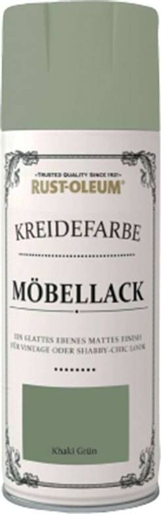 Sprühfarbe Kreidefarbe Khaki grün 400 ml Produktbild 6