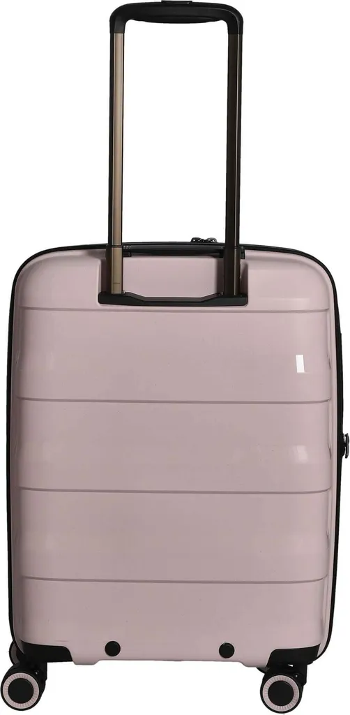 Valise cabine Stratic Straw + EXP TSA Rose 55cm extensible rigide - 12