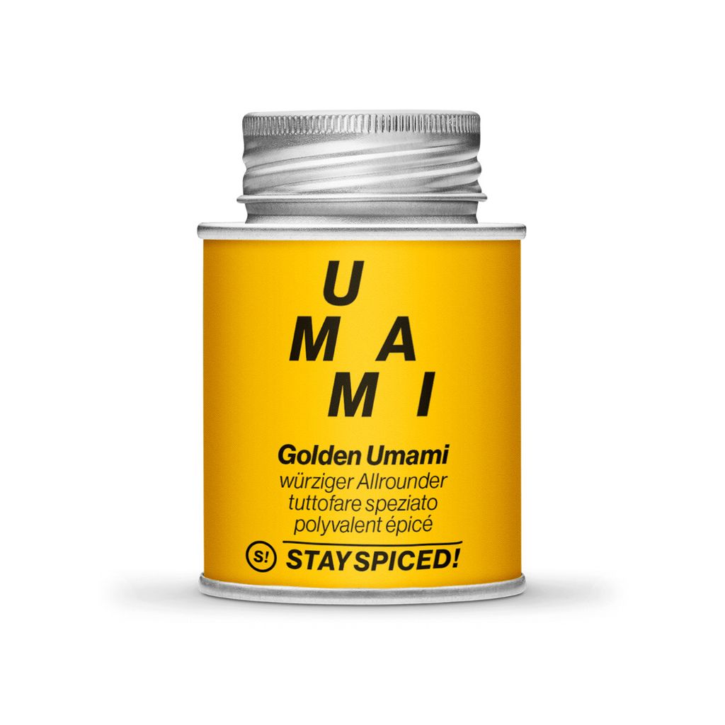 STAY SPICED ! Golden Umami Gewürz – Umami-Aromen für Produktbild 