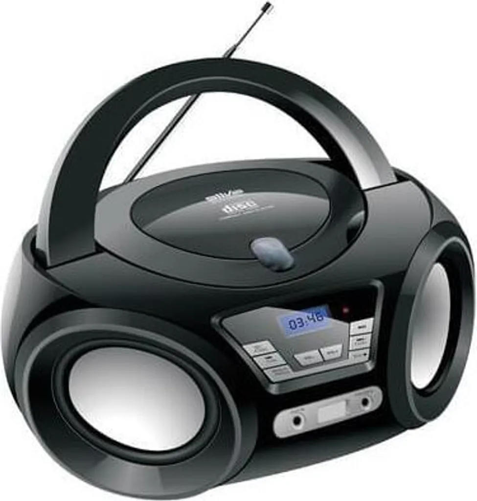 Radio FM 40W Silva Schneider PCD 19.1 Noir avec Lecteur CD et 30 Mémoires