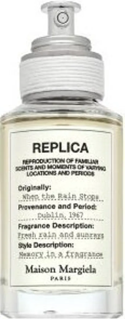 Replica When The Rain Stops Maison Margiela Parfum Boisé et Frais 30 ml