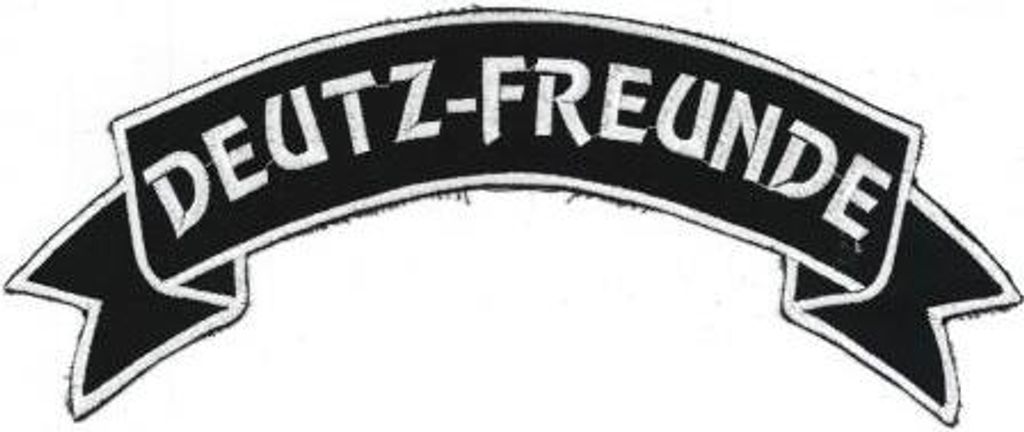 Rückenaufnäher - Deutz-Freunde - 07307/1 - Gr. ca. 28 x 7 cm