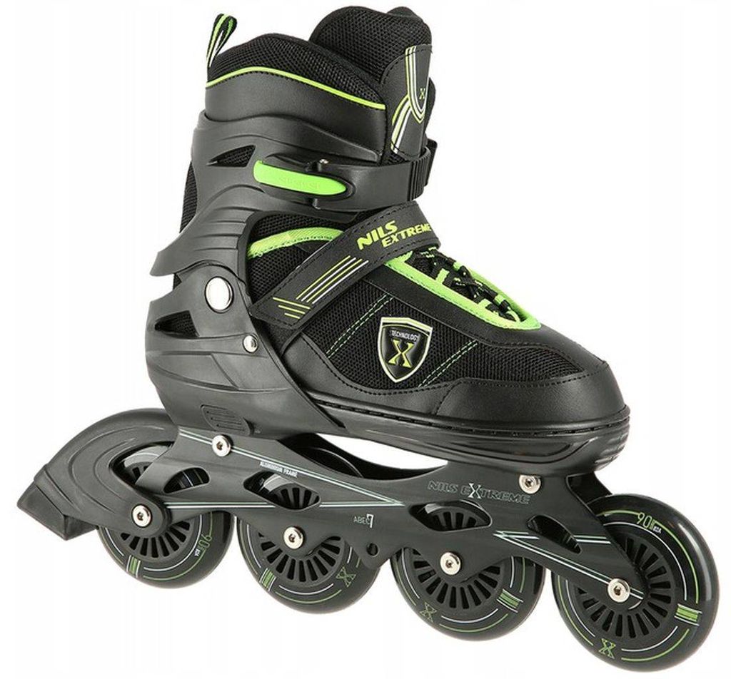 Na19088 Zelené Vel.m(35-38) Kolečkové Brusle Nils Extreme Obrázek produktu 