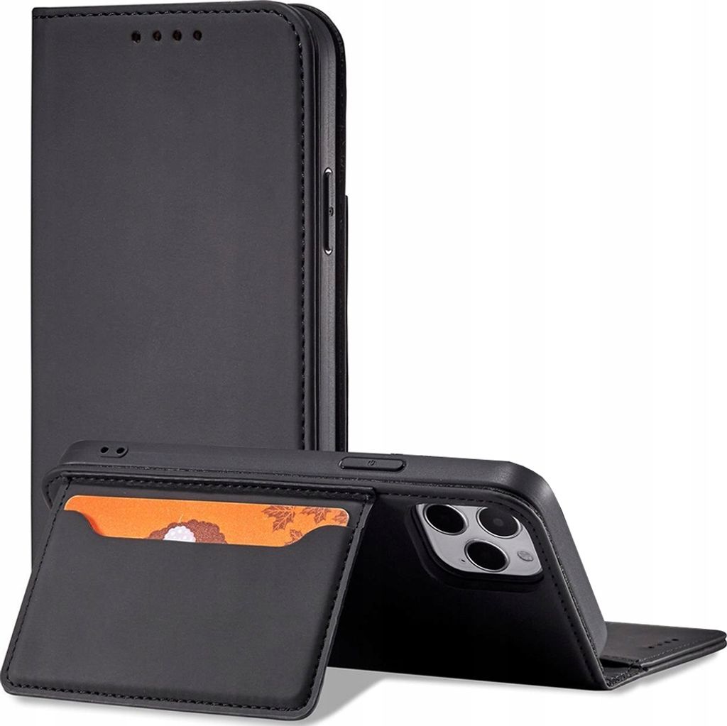 Magnetické puzdro na karty Puzdro pre Iphone 12Pro Black Obrázok produktu 