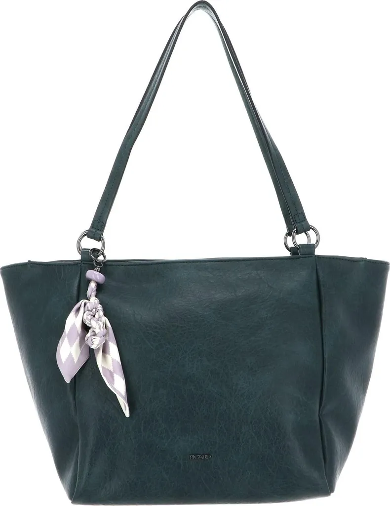 Sac de cours et bureau : Grand shopper PICARD vert foncé pour femme active