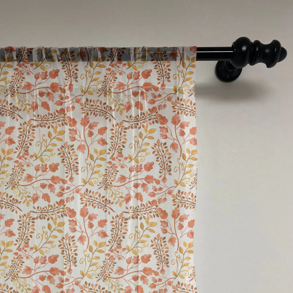 Gran Decorazione Parete ABAKUHAUS 220 cm - Arazzo Satinato Salmone - 2