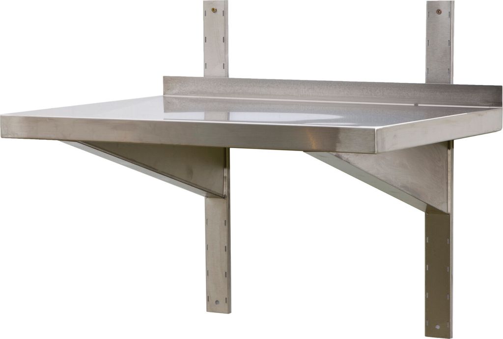 Wandbord m. Aufkantung - 1900x500 1 Etage