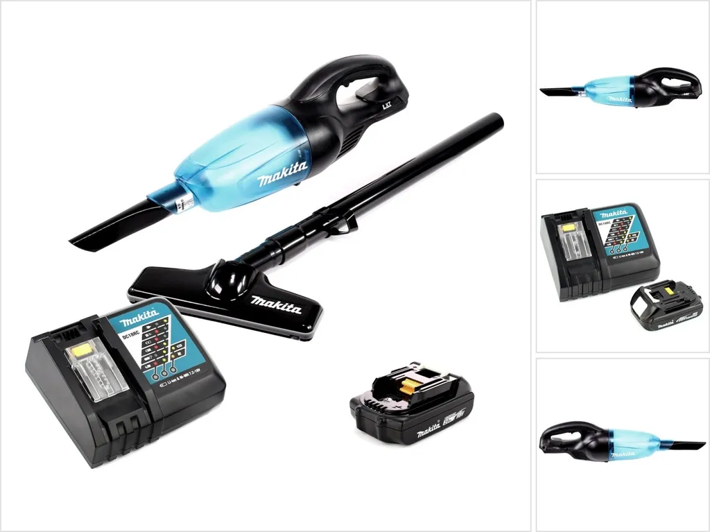 Dites adieu à la poussière avec l'Aspirateur Makita DCL 180 B 18V Noir