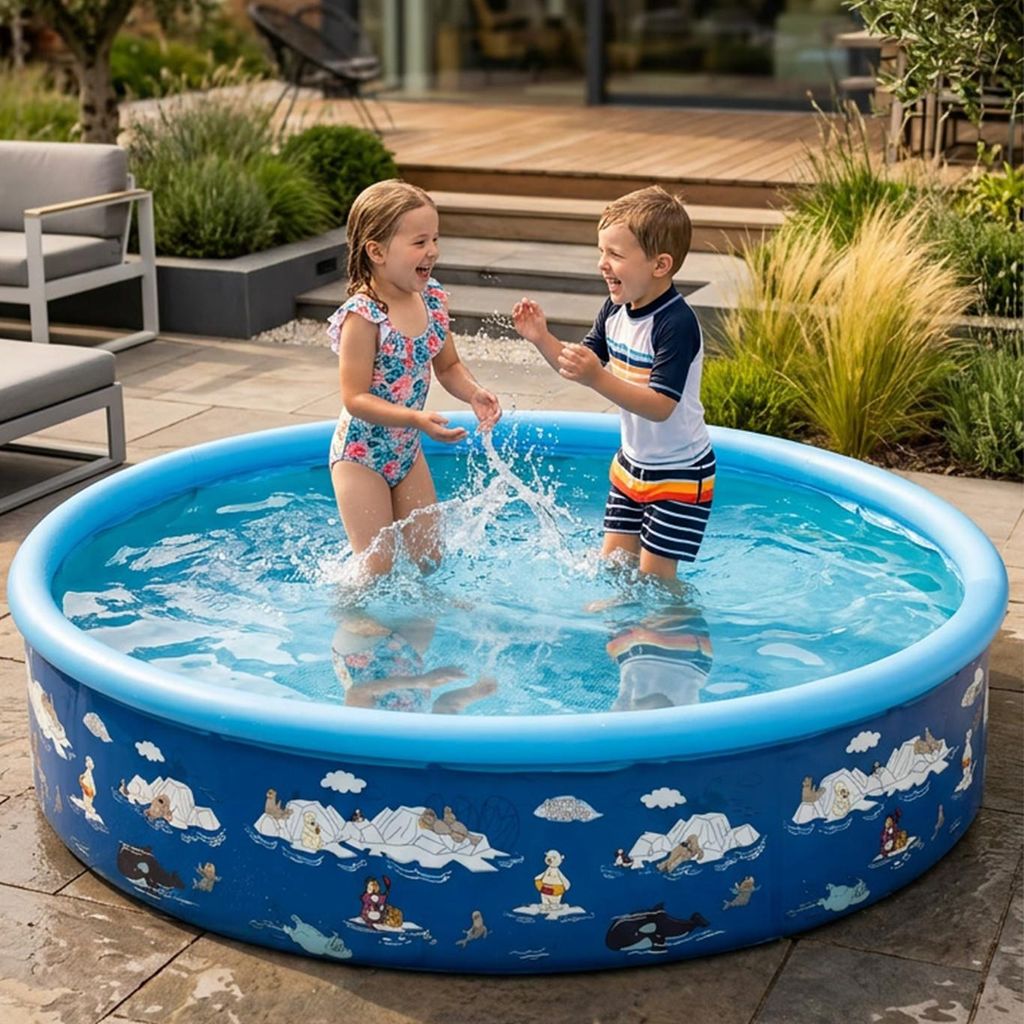 Happy People 77407 Planschbecken Kinderpool Arctic Friends Produktbild 