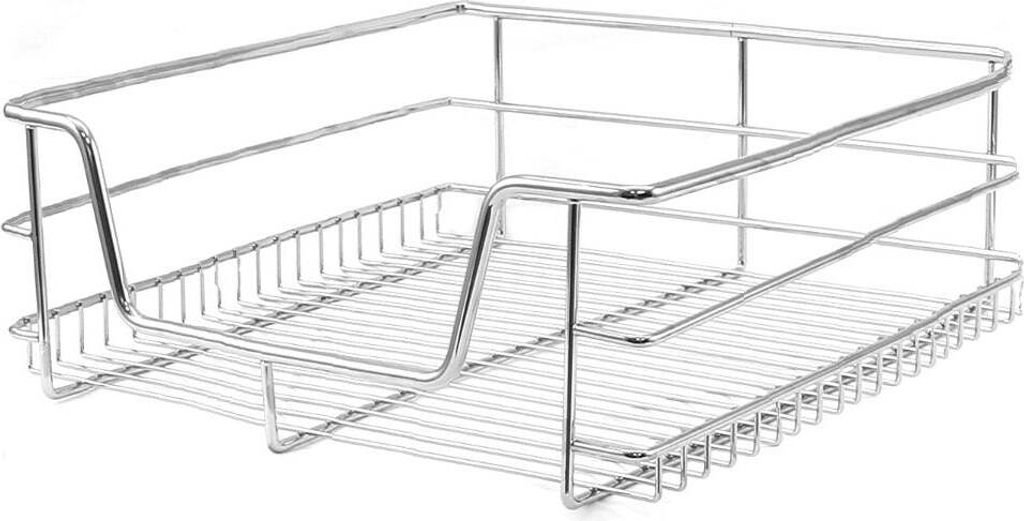 2 Teleskopschublade Ausziehbare Küchenauszug Schrankauszug Küchenschublade 40cm