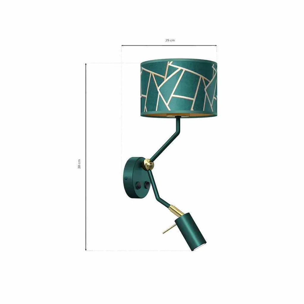 Applique Ziggy Double Source : Solution Éclairage Gain de Place Chic - 13