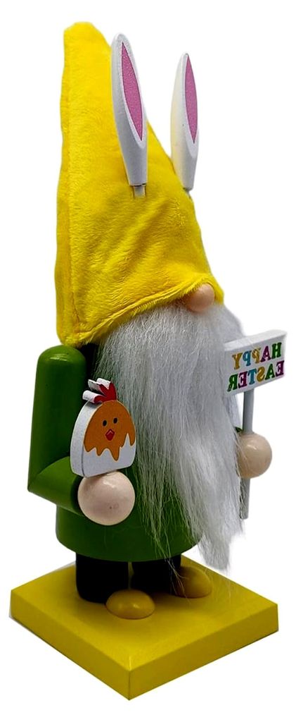 Osterhasen Ohrzwerge Holzfigur Frühlingsmotiv für Tischdekoration