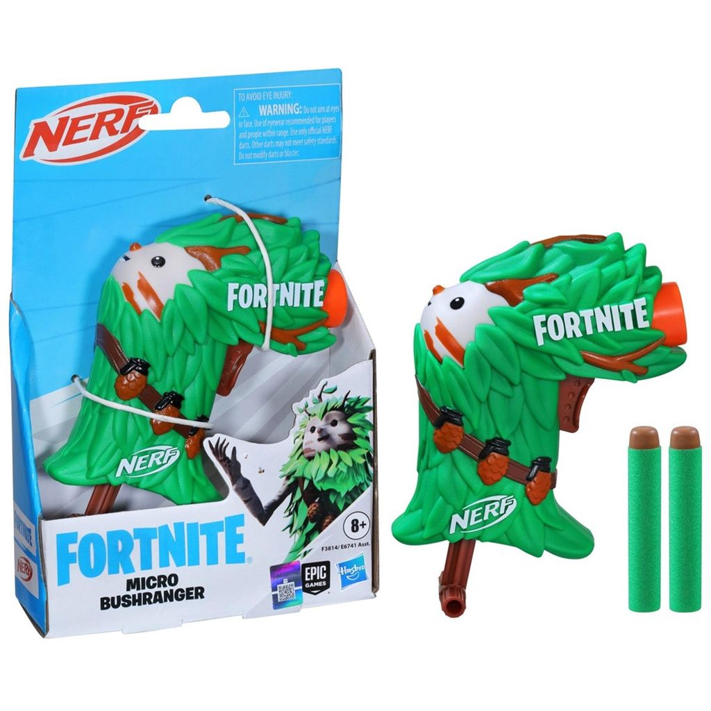 Nerf Microshots Fortnite Micro Bushranger Launcher