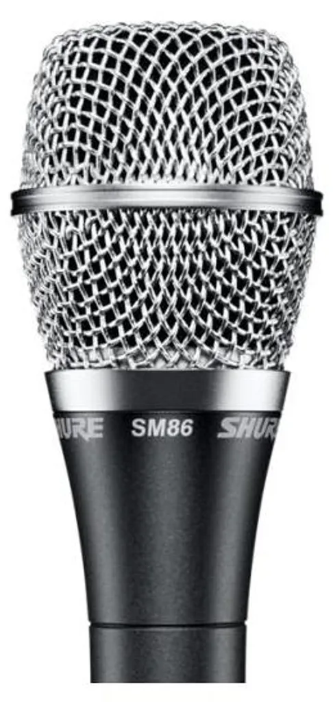 Shure SM 86 Micro Chant Condensateur Cardioïde avec Suspension Interne
