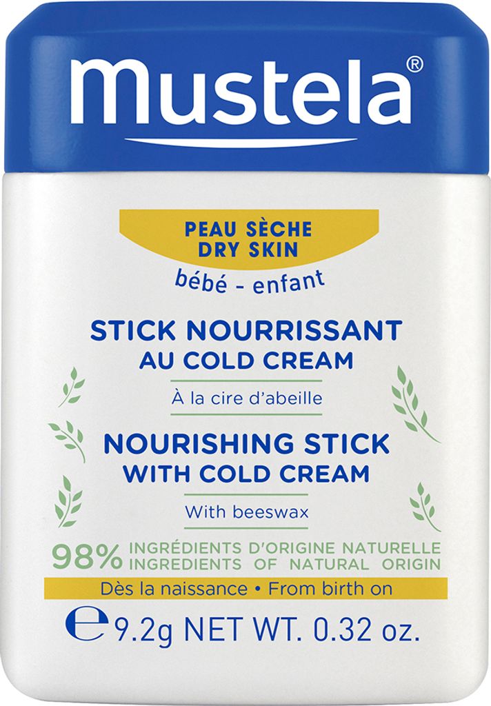 Mustela Bébé Ochranná hydratačná tyčinka Výživná tyčinka Obrázok produktu 5