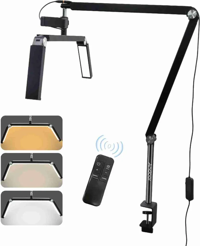 Lampe LED Anti-Ombres pour Salon de Beauté - Solution Éclairage 30W 5600K