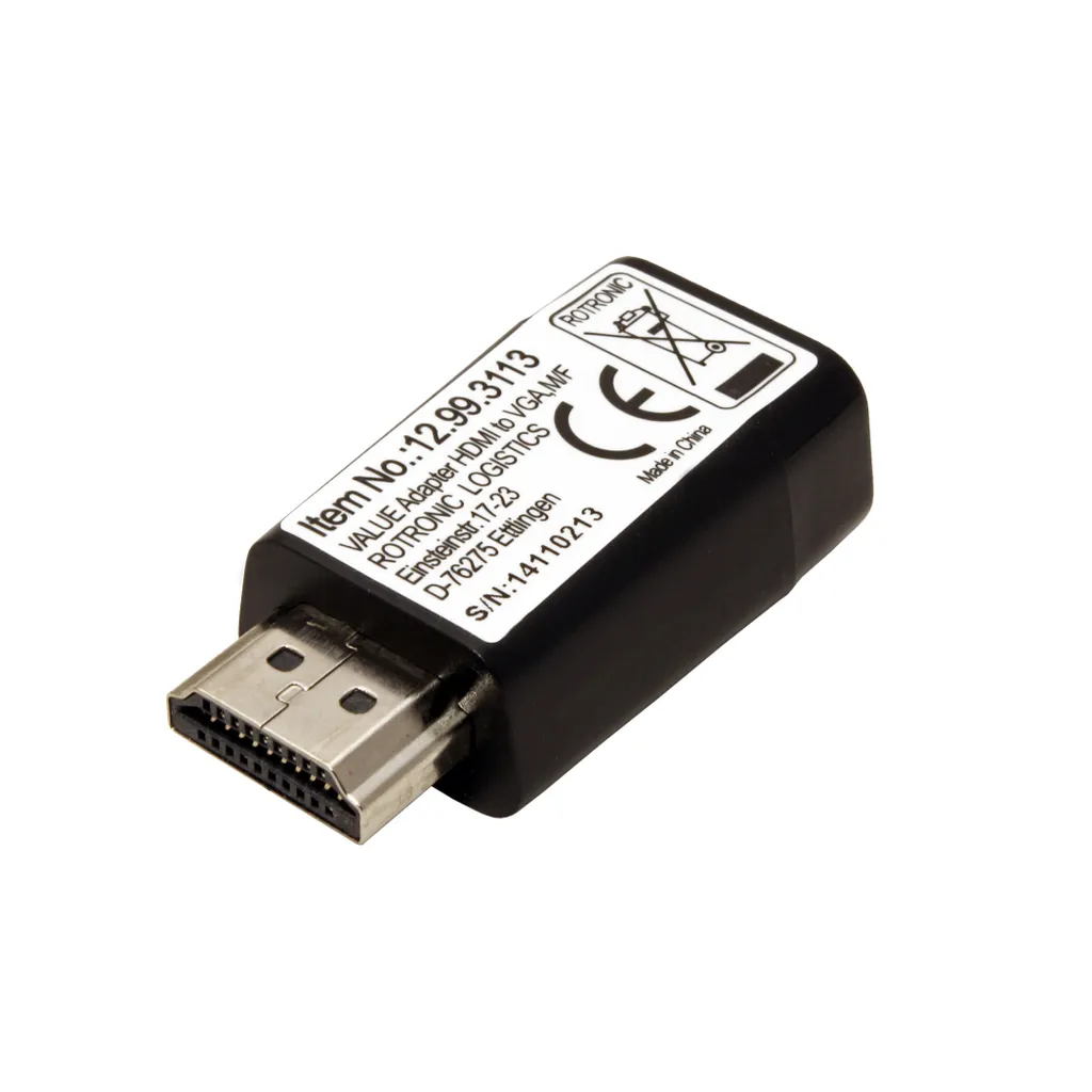 Solution écran noir : Adaptateur HDMI VGA pour conversion signal vidéo