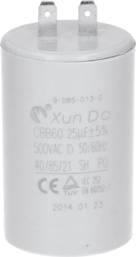 easyPART passend für 9.085-013.0 KÄRCHER 90850130 Kondensator Starter Anlaufkondensator CBB60 25μF 500VAC z.T. K3 K4 K5 K6 Hochdruckreiniger Rei...