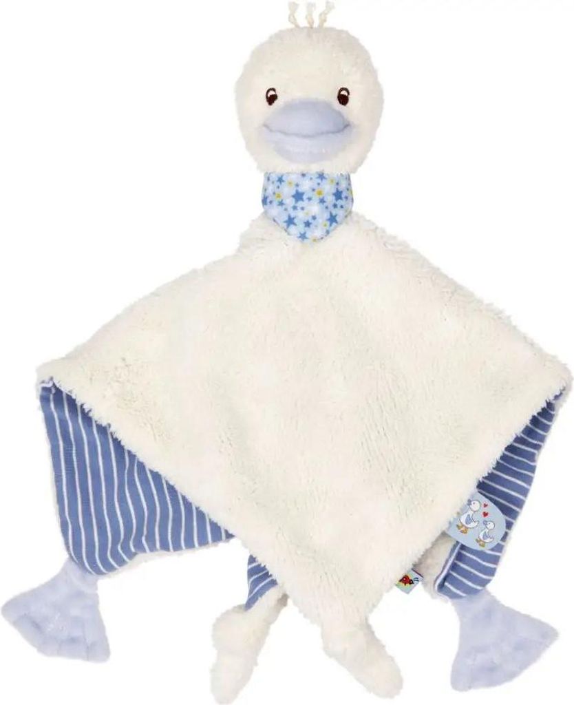 BabyGlück - Schnuffeltuch Gans, hellblau Produktbild 