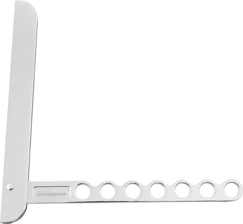 Fackelmann Gancio Pieghevole 24cm Alluminio - Appendiabiti Salvaspazio