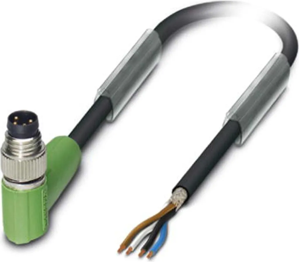 Cavo M8 Schermato 4 Pin Angolato 9m PUR | Soluzione Automazione