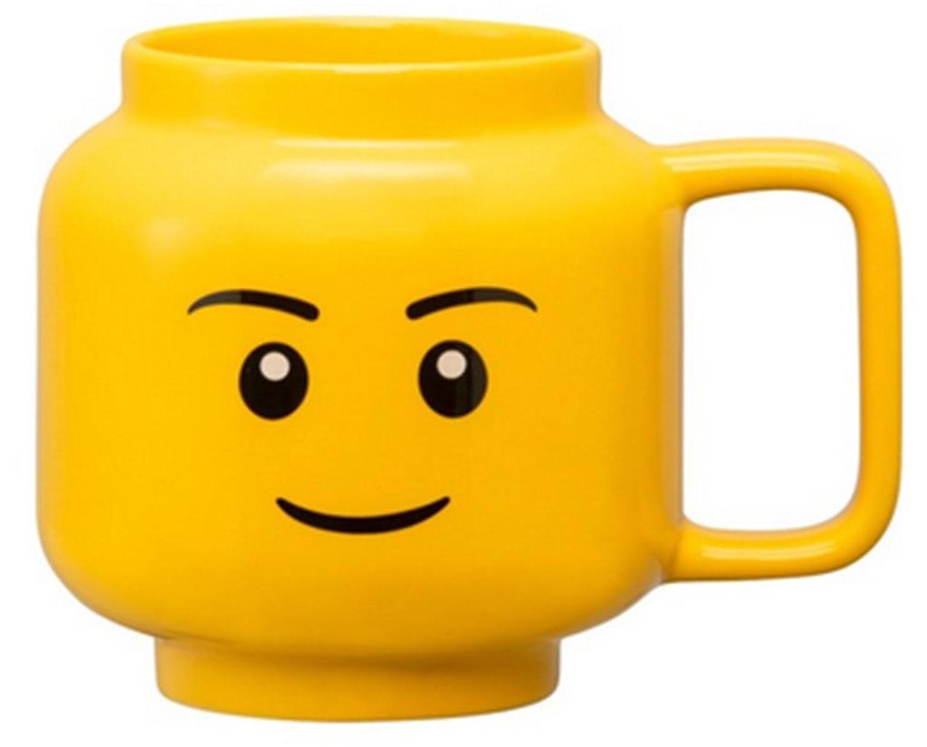 LEGO Kaffeetasse BOY 530 ml gelb im Karton aus Keramik Produktbild 