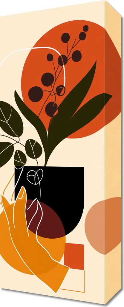 Quadro Design 20x50 cm Naturalezza - Idea Regalo e Arredo Casa