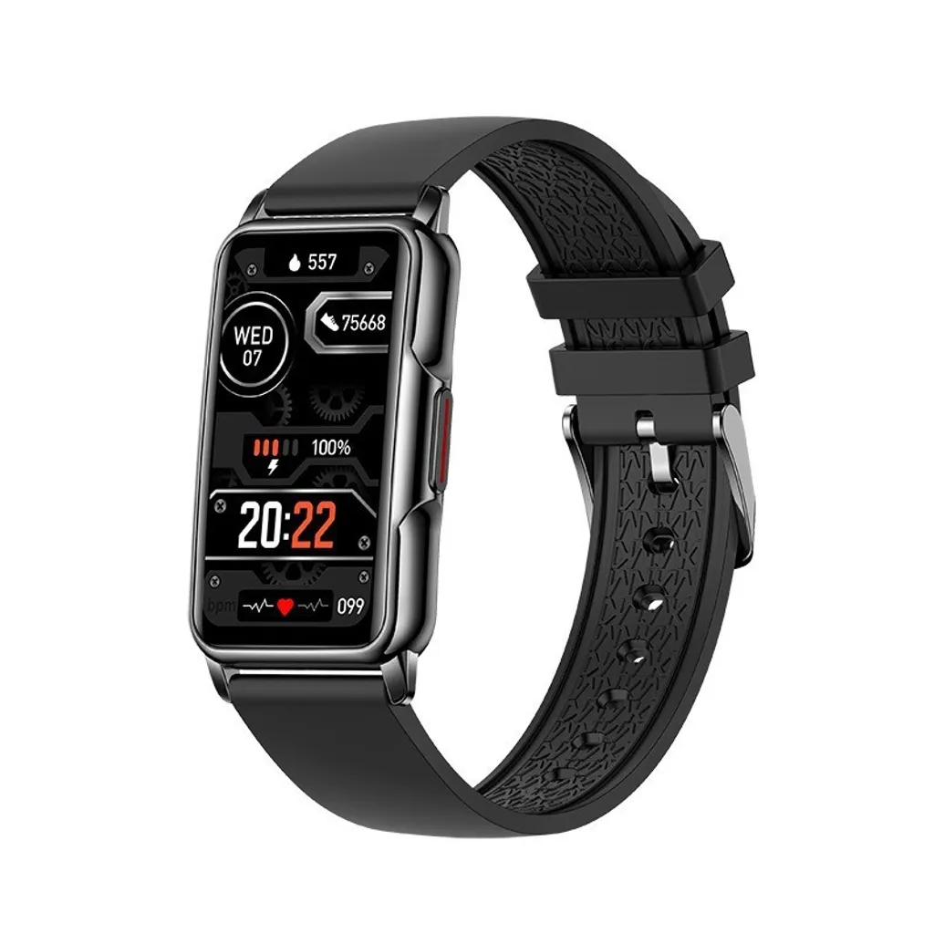 Smartwatch Donne Uomini 1,47 pollici HD touchscreen fitness watch con misurazione della pressione sanguigna cardiofrequenzimetro orologio pedometro orologio da polso fitness per Android iOS