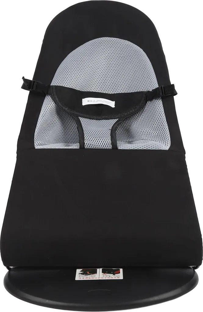 Transat pour animaux pliable en coton noir pour petit chien et chat