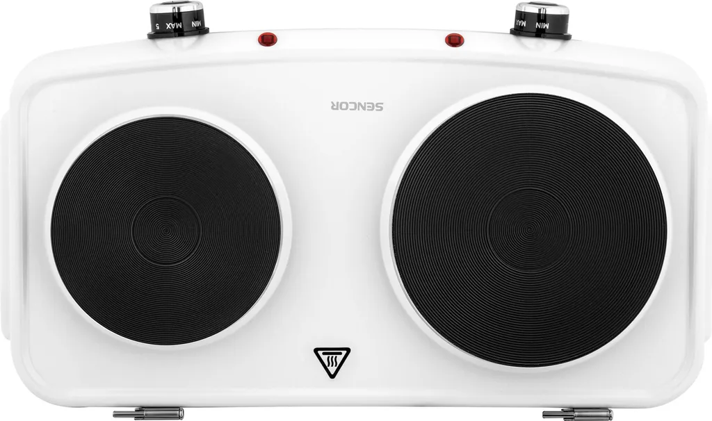 Réchaud électrique SENCOR SCP 2271WH-EUE4 blanc à double plaque de cuisson