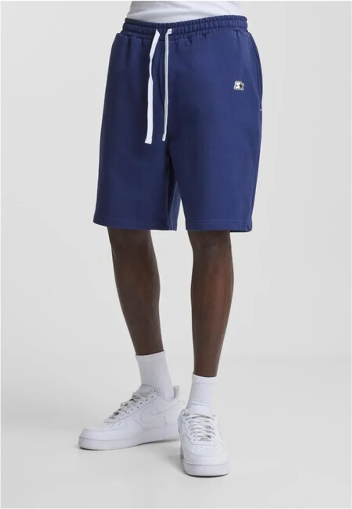 Short en molleton épais bleu marine Starter homme en taille L casual