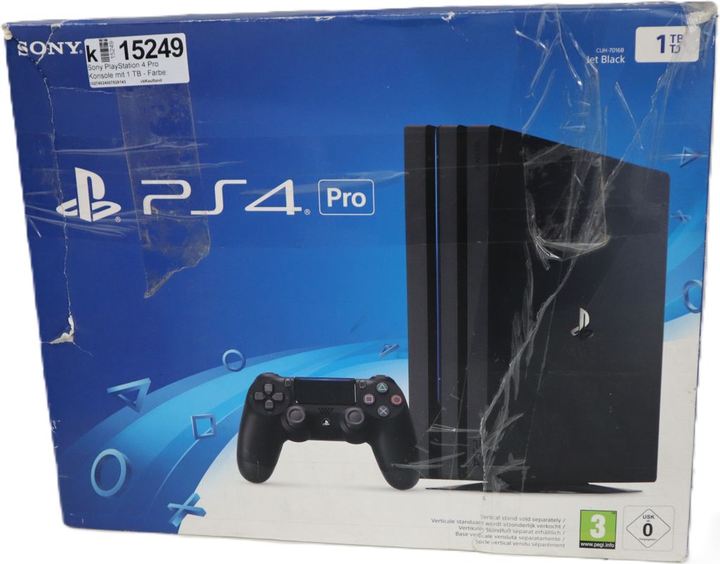 Sony PlayStation 4 Pro Konsole mit 1 TB - Farbe: Schwarz Produktbild 13