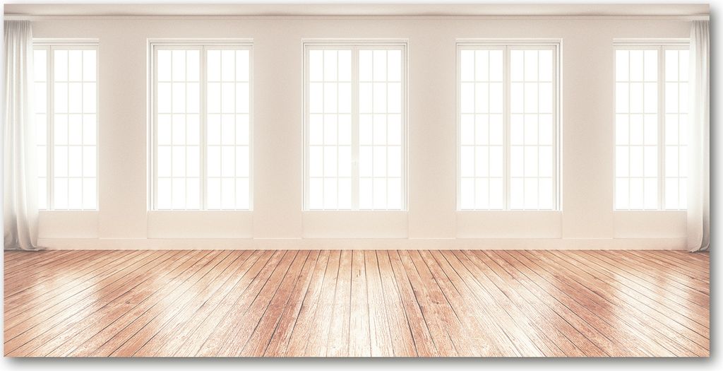 Tulup Leinwandbild -100x50 cm - Wandkunst - Drucke auf Leinwand - Leinwanddruck - Sonstige - Beige - Fenster Innenraum