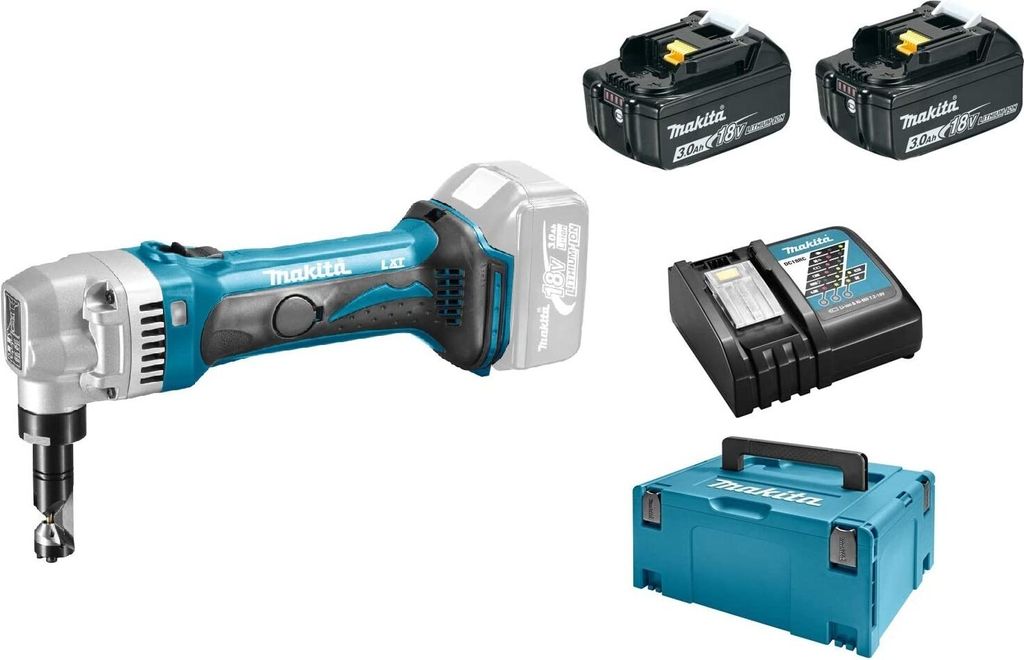 Makita Leap Cesoie per lamiera 18V 2 X 3.0Ah Makpac Case Immagine del prodotto 