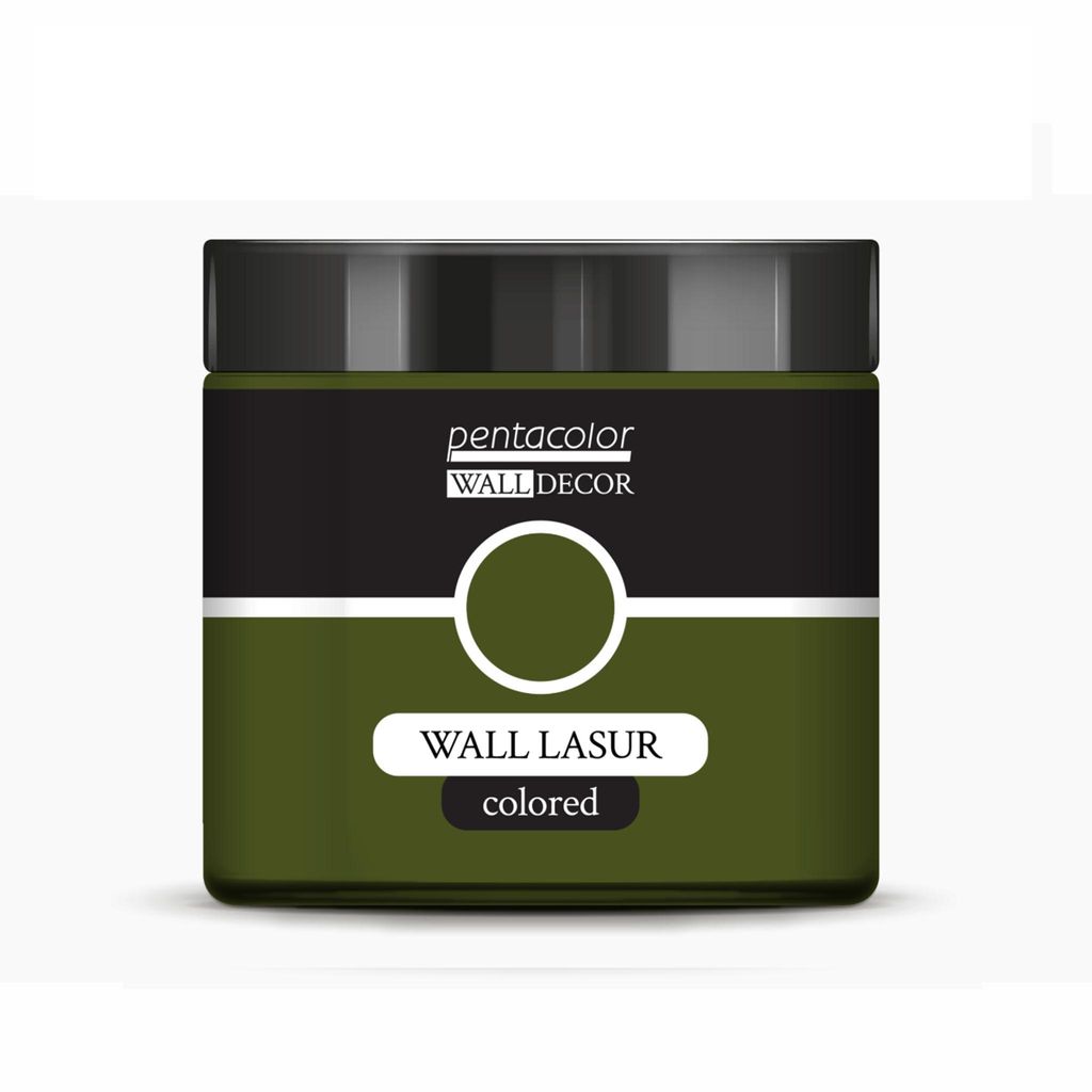 PENTART Wandlasur, Farbig 500 ml, Oliv