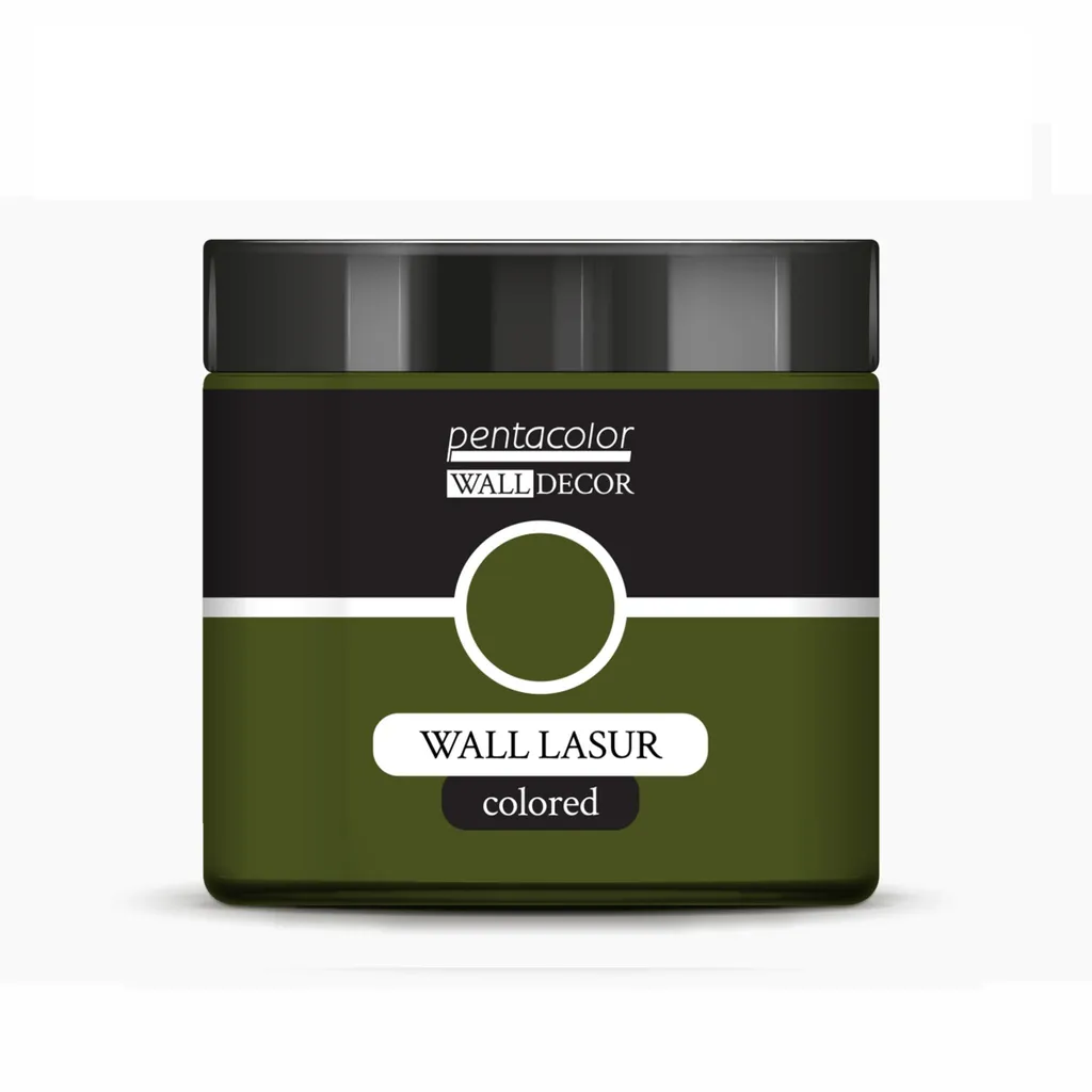 Lasure Murale Olive Haute Couvrance 500 ml Pentart au Rendu Mat Soyeux
