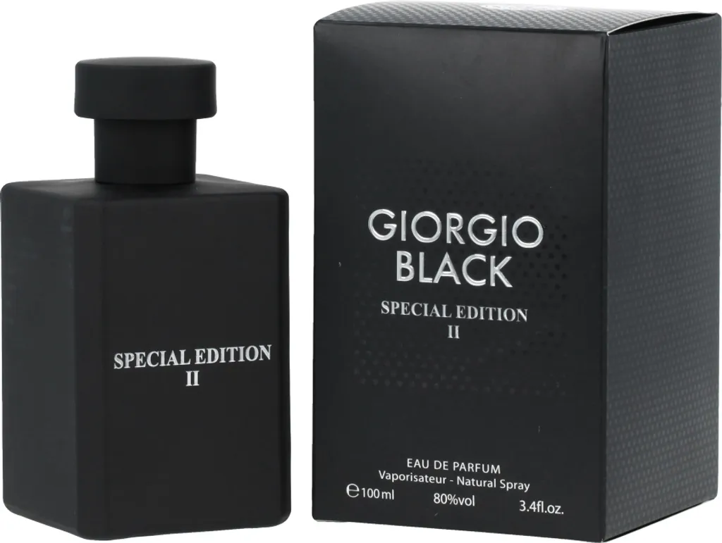 Parfum Homme Longue Tenue Giorgio Black Special Edition II en 100 ml