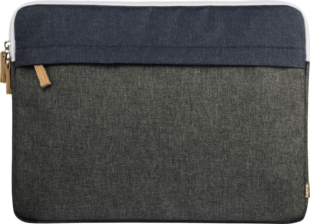 HAMA Notebook-Sleeve, "Florenz", bis 34 cm (13,3"), Marineblau/Dunkelgrau